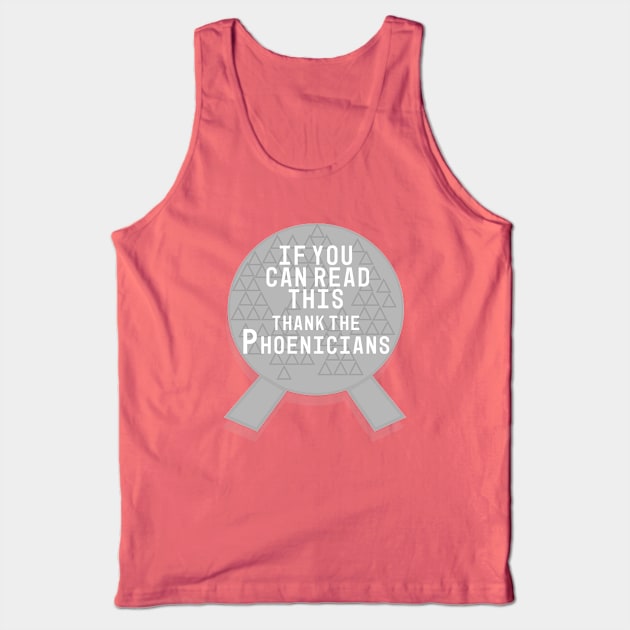 Thank the Phoenicians Tank Top by AGirl95